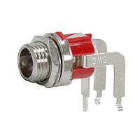 Switchcraft 721RALP Jacks Low Profile RAPC Mount DC Power Jack, 2.1mm Center Pin, Short Bushing
