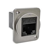 Switchcraft EHRJ45D6AM3 Modular RJ45 CAT6A Diecast Hsg M3 Tapped