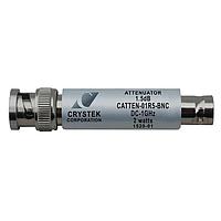 Crystek Corporation CATTEN-01R5-BNC Connectorized Attenuators DC-1GHz Atten. 1.5dB BNC 50 Ohm 2 watts