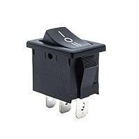 E-Switch R1966DBLKBLKCF Rocker Switches SPDT ON-OFF-ON 15A