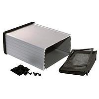 Hammond Manufacturing 1457N1202E EMI/RFI Shielded EMI/RMI ClearAnodize 4.8x4.1x2.2"Extruded