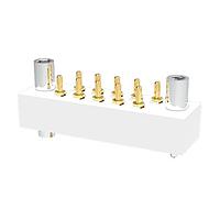 AirBorn IP-2R0-10-SVT11-JTB Cable Connectors 5x5 Position Receptacle, Power Connector, Vertical PTH, Turning Jackset