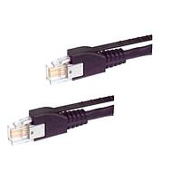 Stewart Connector RJP50050AA-A Cat 5e Cable Assembly  RJ Point Five to RJ Point Five  Unshielded  5m
