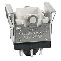 NKK Switches MLW3028/U Rocker Switches DPDT (ON)-OFF-(ON) 5A SWITCH BODY ONLY