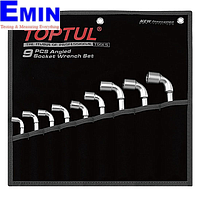 TOPTUL GPAQ0901 Angled Socket Wrench Set (9 pcs)