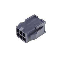 Molex 46993-0610 Plug Housing MiniFitJr Plg Dual Row Glow Wire 6Ckt