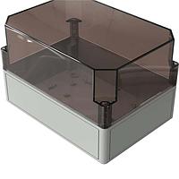 Rose 601825320 Enclosures ENCLOSURE, ECO COMP, CLEAR LID, 180 X 254 X 165MM, THERMOPLASTIC