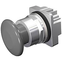 SIEMENS 52PM9W6 Mushroom PUSHBUTTON,MOM,GRY,1 3/4" PLASTIC,2POS