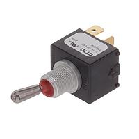 OTTO T7-212H5 Toggle Switches OFF NONE ON 2 Pole Low-Level Bat Handle
