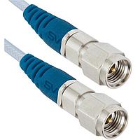 Amphenol SV Microwave 7015-1143 RF Cable Assemblies FLCA 2.92-2.92 SP-SP LL 12MM