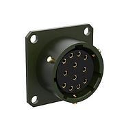 Amphenol PCD 62GB-12E14-19SW-771 Connectors 61P Sz24 Min Bayonet Box Mount Recpt Skt