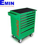 TOPTUL GCAJ0036 W/7-Drawer Tool Trolley (275 pcs; Green)