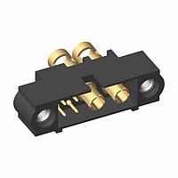 Harwin M80-5C10405M1-02-335-00-000 Power to the Board 4+2 Pos. Male 24-28AWG+12AWG Cable Conn. Kit, Jackscrews