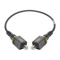 HARTING 09454453900 USB Cables / IEEE 1394 Cables HARTING PushPull V4 v2.0 USB 2.0 Type B, Cable Assembly, 2xHARTING PushPull, PVC, 0.5m