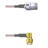 Amphenol Custom Cable Q-1V035000R036i N-SJ/SMA-RP G316D 36I