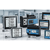 Which is easier to see at night: LED or LCD screens on electrical panel meters?
