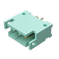 Amphenol Positronic DF04M30 Connectors DragonFly Gold Plating 4 Pos 22-16 AWG Copper Alloy Male Straight Angle 2 Row