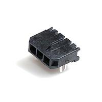 Molex 43650-0310 Shrouded R/A HDR SMT 3P GOLD w/Retention Clip