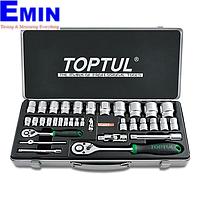TOPTUL GCAD3402 Socket Set (1/4+1/2"")
