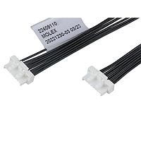 Molex 224091-1084 Discrete Wire Cable Assemblies CLIK-Mate-to-CLIK-Mate OTS Cable Assembly 1.25mm P SR 600.00mm Length 8 Ckts WHT