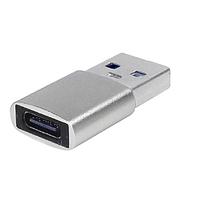 CUI Inc SUA-C-S Type A to Type C USB Adapter, USB type A to USB type C, silver