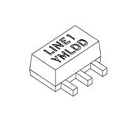 Littelfuse LX807MBRP Triacs TRIAC SOT89 600V .8A STD SEN