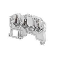 Entrelec - TE Connectivity ZK2.5-3P-GN Feed Through Terminal Block Aut SNK PI-Spring