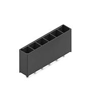 Wurth Elektronik 657005140201 Pin Header WR-MPC5 THT Single Row Male Header Vertical with Snap-in Plastic Pegs Glow-Wire 5 Pins