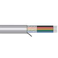 Alpha Wire 5064C SL199 Multi-Conductor Cables 18 AWG 4 Conductor 300V Unshielded PVC PVC, Per Foot ft Spool - Slate