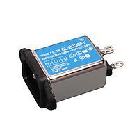 KEMET GL-2150C-10 Power Line Filters 250VAC 15A -25 /+55C Metal Box 1Phase