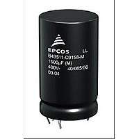 EPCOS B43510B0158M000 Aluminum Electrolytic Capacitors 420VDC 1500uF 20% PVC STD 6.3mm Term