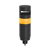 Banner Engineering TL70ZR Universal AC Voltage Modular Tower Light TL70 Tower Light, Black Housing: 1-Color Indicator; Voltage: 100-240 V ac; Environmental Rating: IP65; Colors: Red; Supports 1-4 Modules; 2 m (6.5 ft) Integral Cable