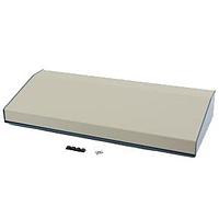 Hammond Manufacturing 1456WH3WHBU Sloped 15 Degree Slope Alum 8.3x3x20" Beige/Blue