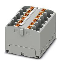 PHOENIX CONTACT 3273812 Push-In Distribution Block PTFIX 12X4 GY