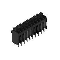 Wurth Elektronik 691410100010 Fixed Terminal Blocks WR-TBL 3.5mm pitch Monoblock THT Black Vertical Dual Pin cable entry Screwless Push In 10P