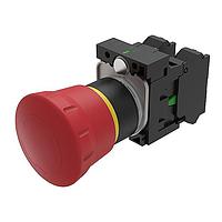 EAO 45-1C36.1920.000.402 Industrial Switches E-stop Twist 10A 1NC Sprng Trm IP69K