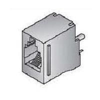 Kobiconn 154-UL6882 Modular JACK PCB 8P-8C BLK