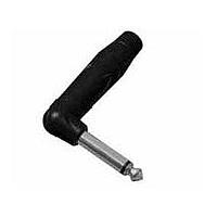 Amphenol Audio ACPM-TBBULK Phone Connectors 1/4" MONO PHONE PLUG RIGHT ANGLE, BLACK