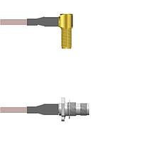 Amphenol Custom Cable Q-2S04O000H096i RF Cable Assemblies SMA-RJB/TNC-SJB G142 96I