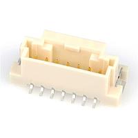 Molex 560020-0630 Shrouded WTB Header SR Vert. 6 Crcts Gold  Over Nickel NAT