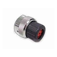 Amphenol SINE Systems RT061609PNHEC03 Connectors 9 (4+5) Position Plug, Male, Shell Size 16, Silicone Seal, and End Cap with Individual Wire Sealing