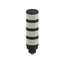 Banner Engineering TL504KQ Tower Lights TL50 Pro Tower Light with IO-Link, Standard Black Housing: 4-Segment; Voltage: 18-30 V dc; Environmental Rating: IP67; Colors: Multicolor; 4-pin M12 Integral QD