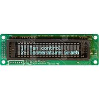Matrix Orbital VK202-25-USB-E Character Display Modules 20x2 Grn Txt Blk B/G No B/L Ext. Temp