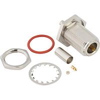 Amphenol RF 082-6767 Connectors N ST CBL-JCK BHD CRM IP67