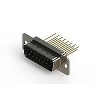 EDAC 627-M15-223-LN1 D-Sub Connectors - Standard Density Vertical Machined D-Sub Connectors