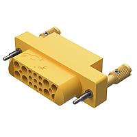 Amphenol Positronic GFSH89F1E/AA Connectors Mixed Density Power Connector,8 size 16 and 9 size 22 contacts,Socket (Female),Crimp (contacts ordered seperately)