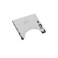 Amphenol Commercial Products GTFP08121YHR Memory Card Connectors MICRO SD,P/P,10U GOLD