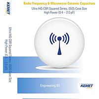 KEMET CER ENG KIT 36 Ultra HiQ-CBR, 0505 Case Size High Power RF and Microwave Ceramic Capacitor 50pcs 17 values 0505 Ultra HiQ-CBR Kit
