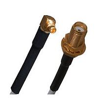 Johnson / Cinch Connectivity Solutions 415-0072-036 RF Cable Assemblies RA PLG-SMA BLKHD JK RG-178 36"