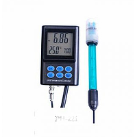 HINOTEK PH-221 Online pH/Temp/EC/TDS Monitor (0.00-14.00pH, 0.01pH)